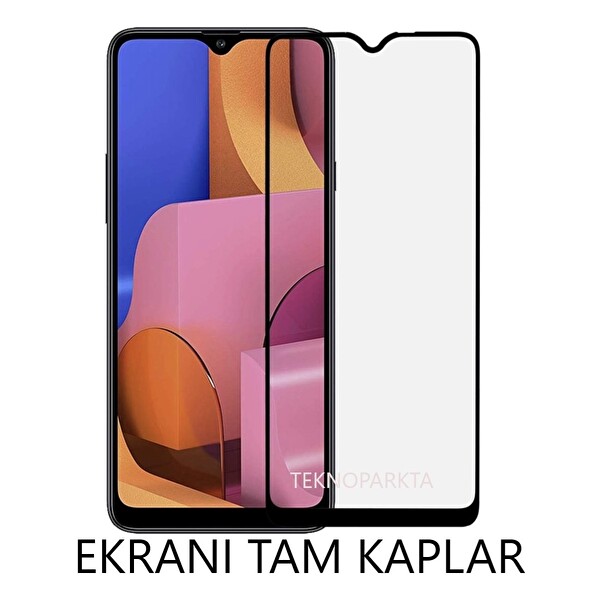 Teknoparkta Realme C25S Ekran Koruyucu Seramik Nano Cam Esnek Tam Kaplayan Kırılmaz Cam Ekran