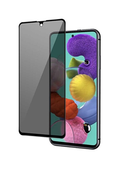 Teknoparkta Oppo Ax7 A12 A5s Hayalet Cam Privacy Gizlilik Filitreli Kavisli Tam Kaplayan Ekran Koruyucu