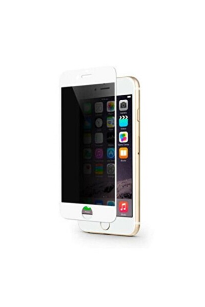 Teknoparkta iPhone 7/8 Privacy Cam Ekran Koruyucu-beyaz