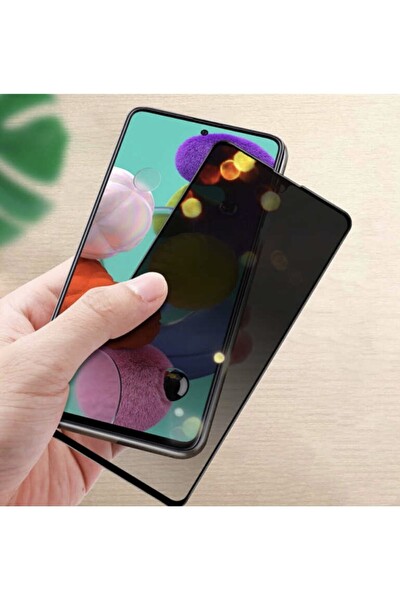 Teknoparkta Oppo Reno 3 Hayalet Cam Privacy Gizlilik Filitreli Kavisli Tam Kaplayan Ekran Koruyucu