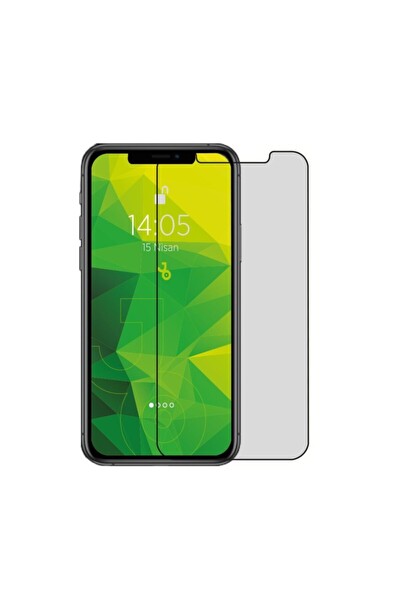 Teknoparkta iPhone X Hayalet Ekran Privacy Görünmez Gizli Tam Kaplayan Kırılmaz Cam