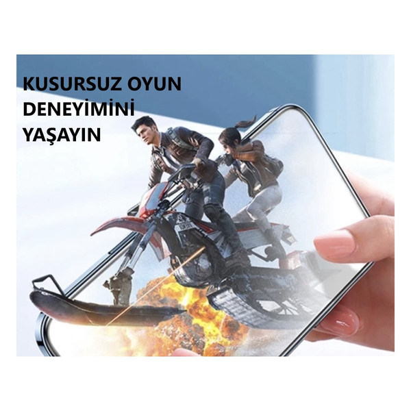 Teknoparkta Xiaomi Redmi 10C Mat Hayalet Privacy Tam Kaplayan Cam Seramik Nano Ekran Koruyucu