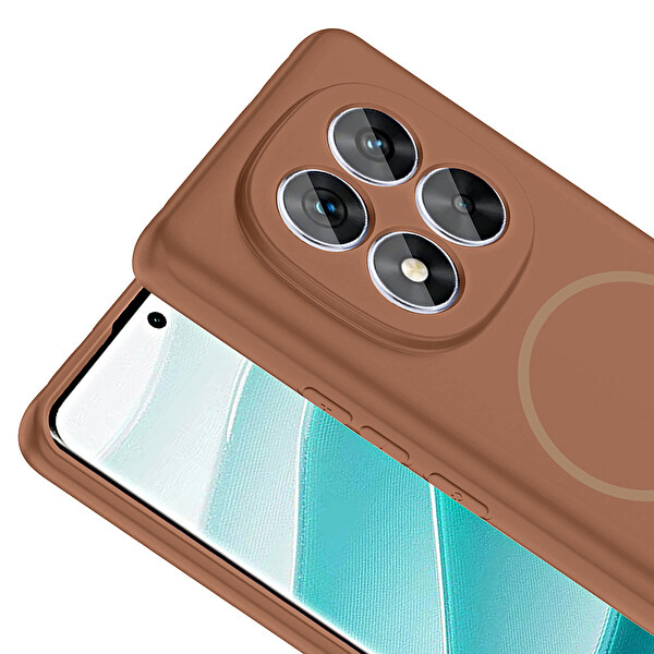 Xiaomi Redmi Note 14 Pro 5G Kılıf Meta Lansman M-Safe Kamera Korumalı içi Kadife Yumuşak Renkli Süet Silikon