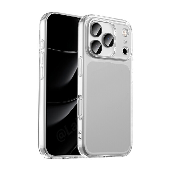 iPhone 17 Pro Max Kılıf Kamera Korumali Süper Silikon Kapak