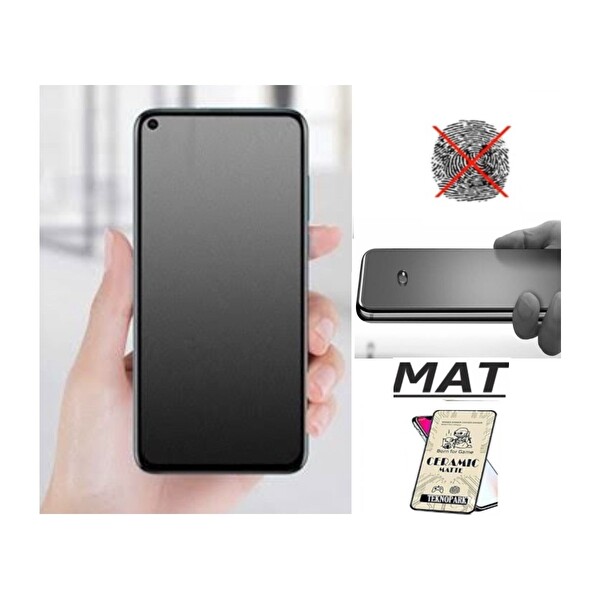 Teknoparkta Xiaomi Mi 11 Lite Mat Ekran Seramik Tam Kaplayan Kırılmaz Cam Nano Ekran Koruyucu