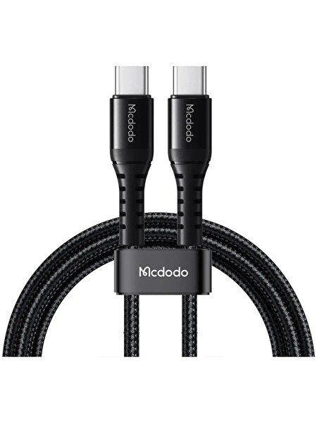 Mcdodo CA-5643 60W Type-C Type-C Data Şarj Kablosu 2M - Siyah