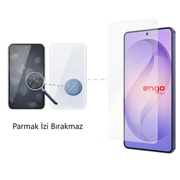 Engo SM-S948B Samsung Galaxy S26 Ultra Uyumlu 9H Nano Mat Ekran Koruyucu