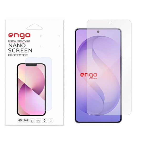 Engo SM-S948B Samsung Galaxy S26 Ultra Uyumlu 9H Nano Mat Ekran Koruyucu