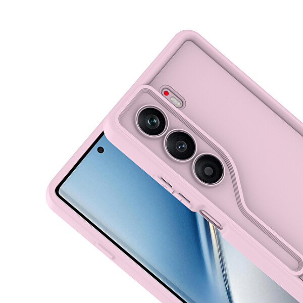 Başkenttekno Tecno Camon 40 4G Kılıf Kamera Korumalı Ananas Kapak