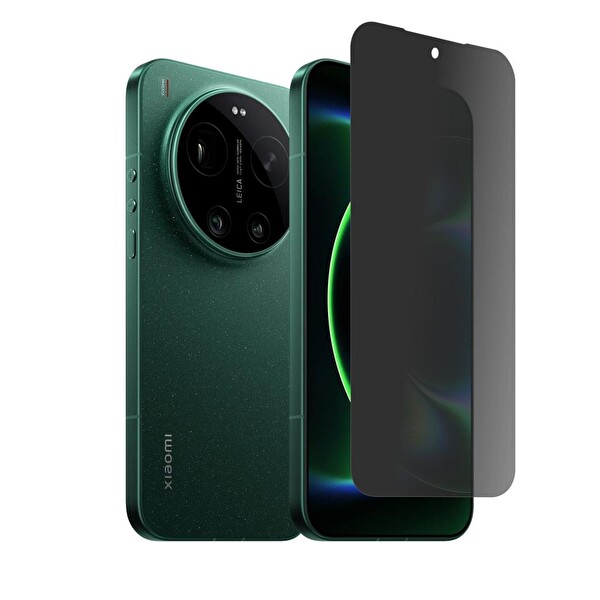 Engo Xiaomi 17 Ultra Hayalet Ekran Koruyucu Privacy 9H Nano