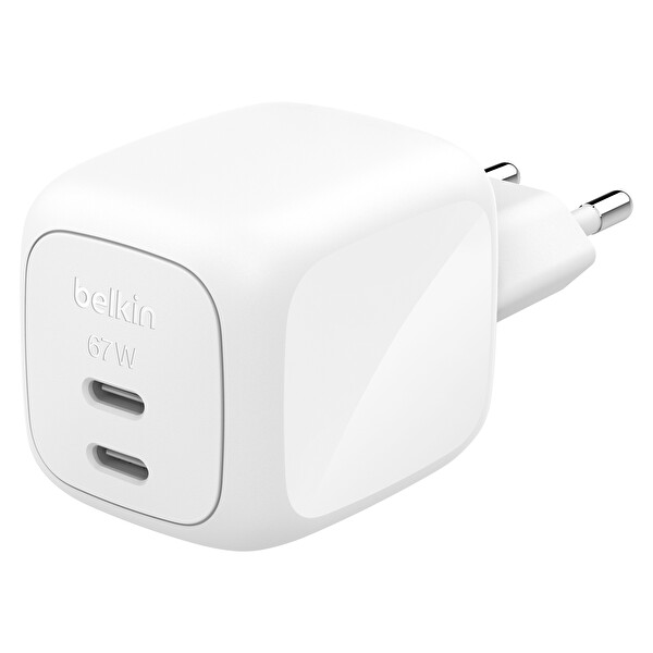 Belkin 67W Dual USB-C GaN Şarj Aleti - 2 M Kablo