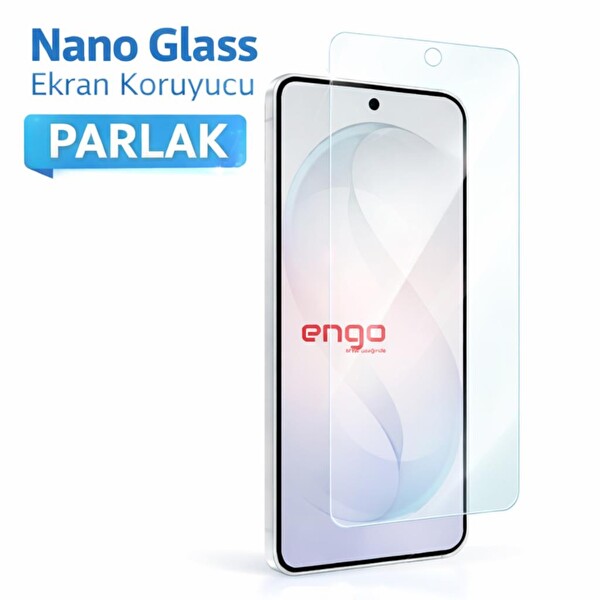 Engo SM-S942 Samsung Galaxy S26 Uyumlu Parlak Nano 9H Ekran Koruyucu
