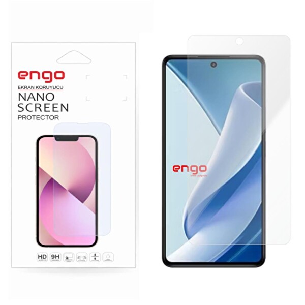 Engo General Mobile 26 Pro 5G Uyumlu 9H Nano Mat Ekran Koruyucu
