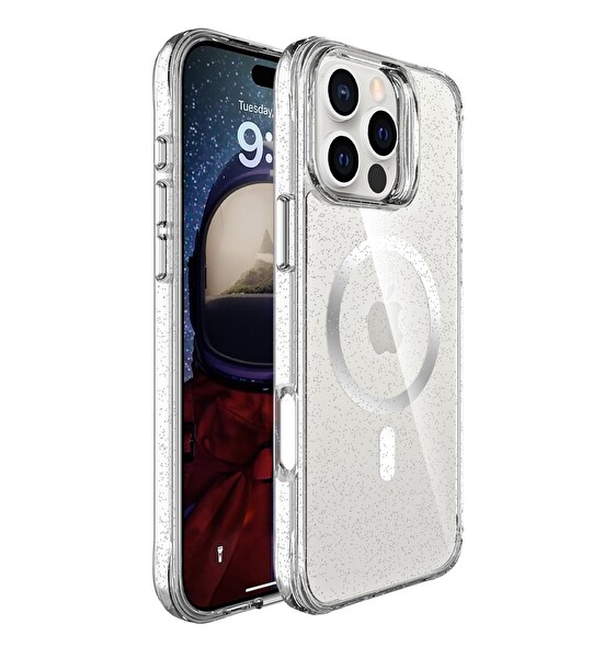 Bix iPhone 16 Pro MagSafe Simli Kılıf Shock Pocket Darbe Emici Teknolojili Çizilmeye Dayanıklı 2