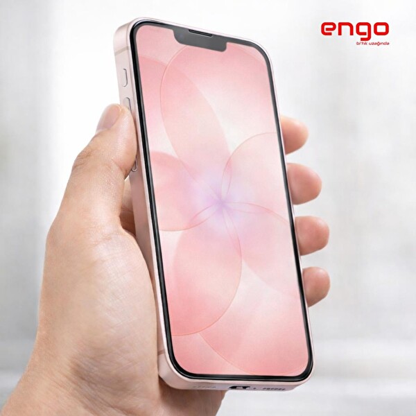 Engo iPhone 17E Uyumlu 9H Nano Şeffaf  6.1 Mat Ekran Koruyucu 6