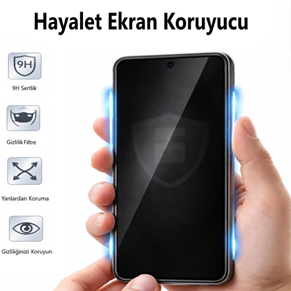 Engo iPhone 17E Uyumlu 9H Nano Şeffaf Hayalet Ekran Koruyucu