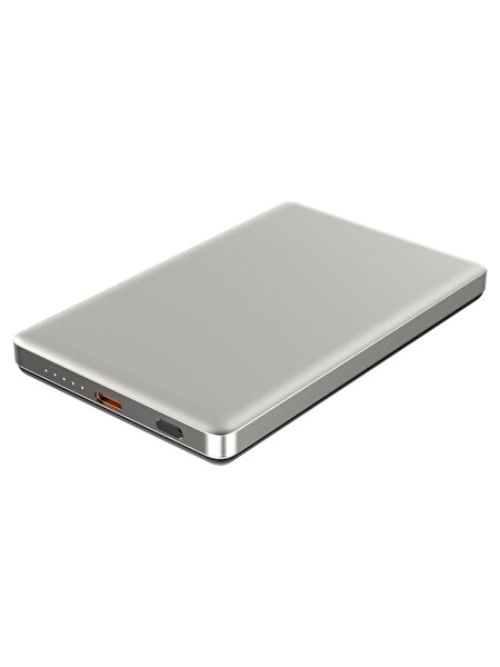 Logia Magslim 5S MagSafe Manyetik Kablosuz 5000 mAh Powerbank Taşınabilir Şarj Cihazı
