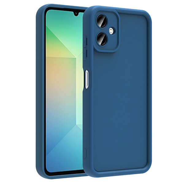 Başkenttekno Samsung Galaxy A07 Uyumlu Kılıf Kamera Korumalı Ananas Kapak Koyu Yeşil
