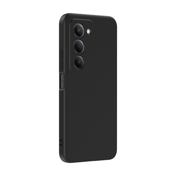 Başkenttekno Xiaomi Redmi 15 Uyumlu Kılıf Kamera Korumali Mara Lansman Kapak Siyah  3