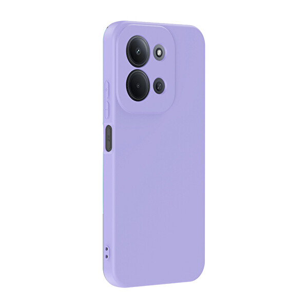 Başkenttekno Xiaomi Redmi 15C Kılıf Kamera Korumali Mara Lansman Kapak Lila