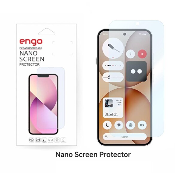 Engo Nothing Phone (4a) Ekran Koruyucu 9H Sertlik Nano Parlak