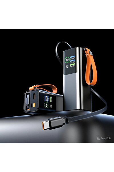 Shaza Nexa Serisi 20.000 Mah 100w Kule Tipi Powerbank Gri