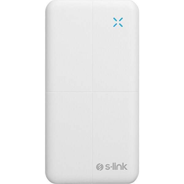 S-Link IP-G12N 10.000MAH Micro-USB Type-C Giriş-Çıkış Beyaz Taşınabilir Şarj Cihazı