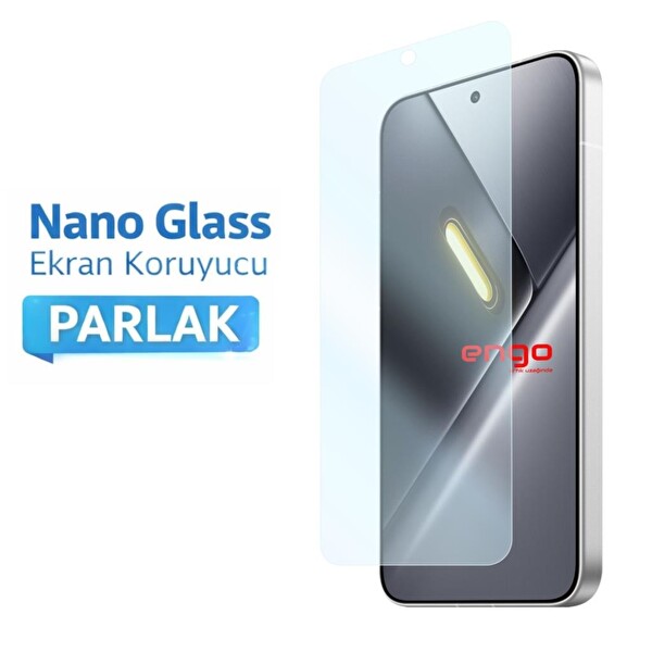 Engo Poco X8 Pro Max Ekran Koruyucu 9H Sertlik Nano Parlak