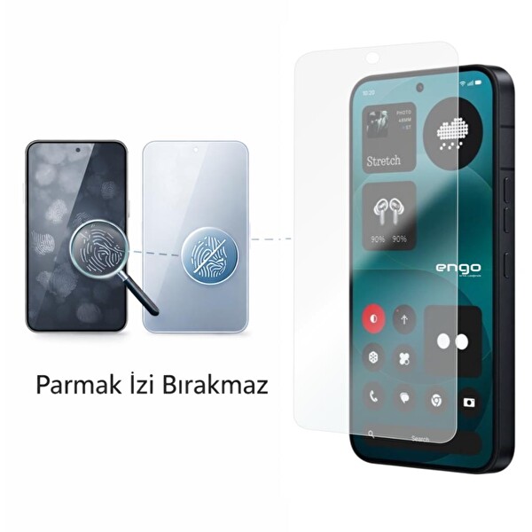 Engo Nothing Phone 4a Pro Mat Ekran Koruyucu 9H Nano Şeffaf