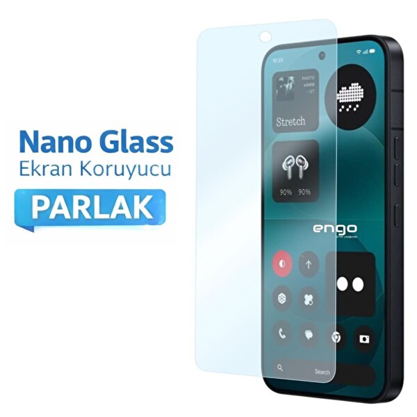 Engo Nothing Phone 4a Pro Ekran Koruyucu 9H Nano Şeffaf