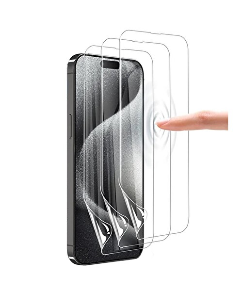 Newface Samsung Galaxy A57 Uyumlu Ön Body Şeffaf Ultra Ekran Koruyucu Nano Jelatin