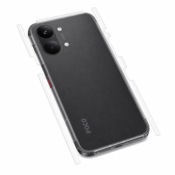 Newface Xiaomi Poco X8 Pro Max Uyumlu 360 Derece Arka Hidrojel Film Koruma Body Jelatin