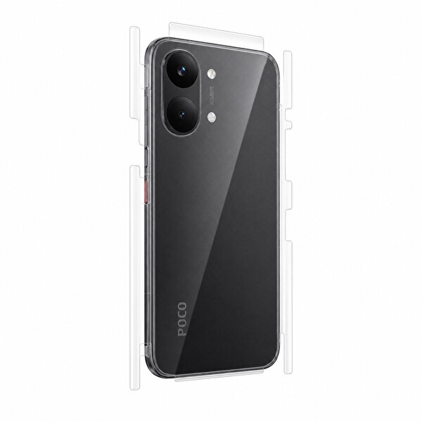 Newface Xiaomi Poco X8 Pro Uyumlu Ön Body Şeffaf Ultra koruyucu Nano Jelatin