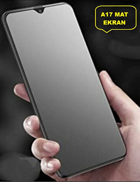 Teknoparkta Samsung A17 Uyumlu Seramik Nano Tam Kaplar Mat Ekran Koruyucu