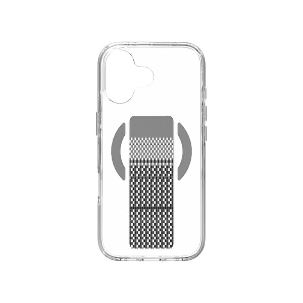 Piili iPhone 17 Steady Carbon Magsafe Kılıf Gri