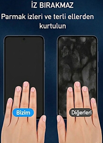 Teknoparkta Samsung A36 A56 Uyumlu Mat Ekran Koruyucu Seramik Nano Tam Kaplar
