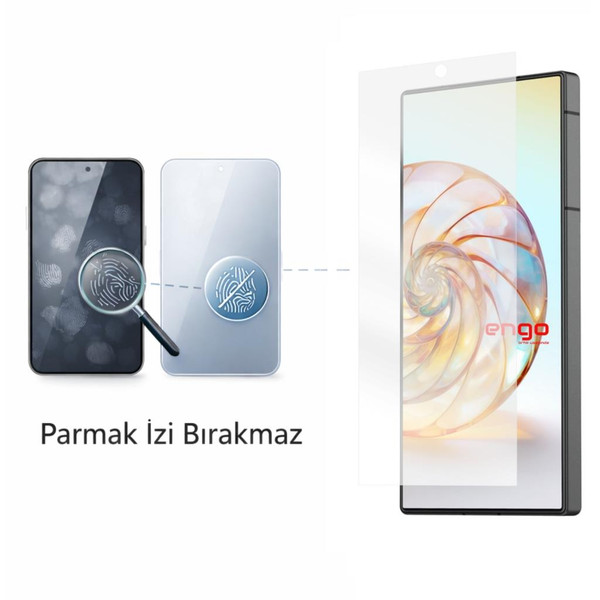 Engo ZTE Nubia Z60 Ultra 9H Nano Şeffaf Mat Ekran Koruyucu