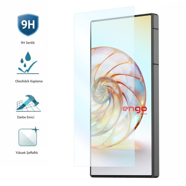 Engo ZTE Nubia Z60 Ultra 9H Nano Parlak Ekran Koruyucu