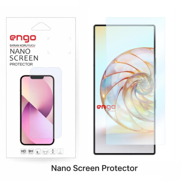 Engo ZTE Nubia Z60 Ultra 9H Nano Parlak Ekran Koruyucu