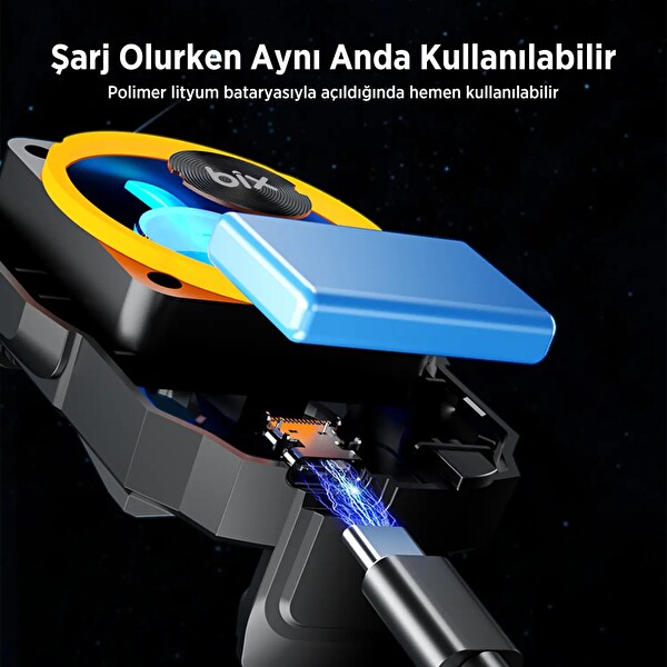 Bix BXCP04G Bataryalı Sessiz Güçlü Telefon Soğutma Cihazı