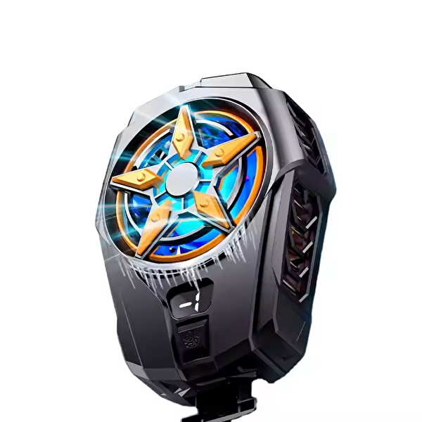 Çeşithane SL09 Telefon Soğutucu PUBG Gaming Fan Yarı İletken Radyatör RGB Işıklı Mobil Soğutucu