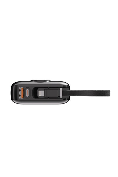 Dexim DCA0070 10.000 mAh 45W Lightning Type-C Kablolu Taşınabilir Şarj Cihazı