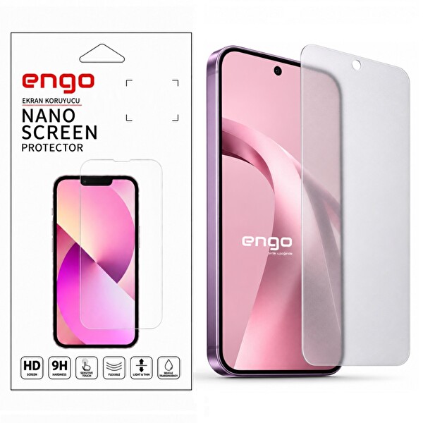 Engo Xiaomi 17T Mat Ekran Koruyucu 9H Nano Şeffaf 6.59 inç