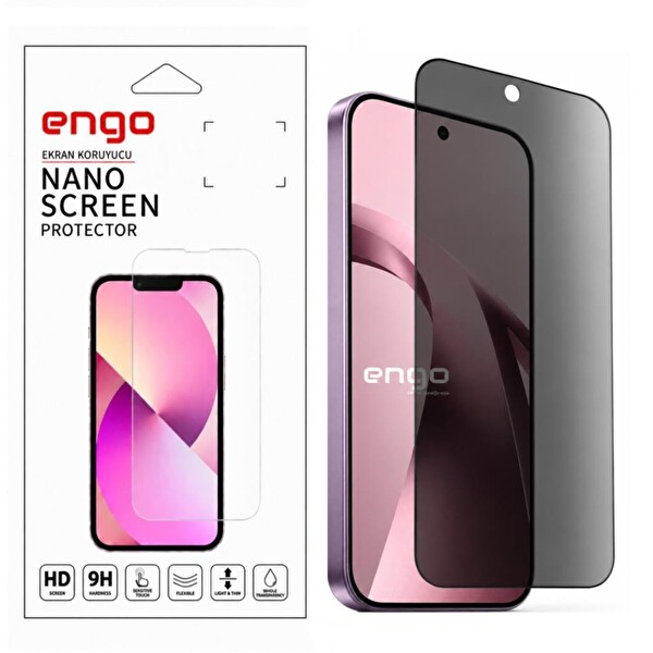 Engo Xiaomi 17T Hayalet Ekran Koruyucu 9H Nano Şeffaf 6.59 inç