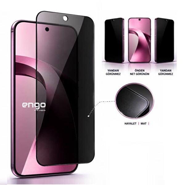 Engo Xiaomi 17T Hayalet Ekran Koruyucu 9H Nano Şeffaf 6.59 inç