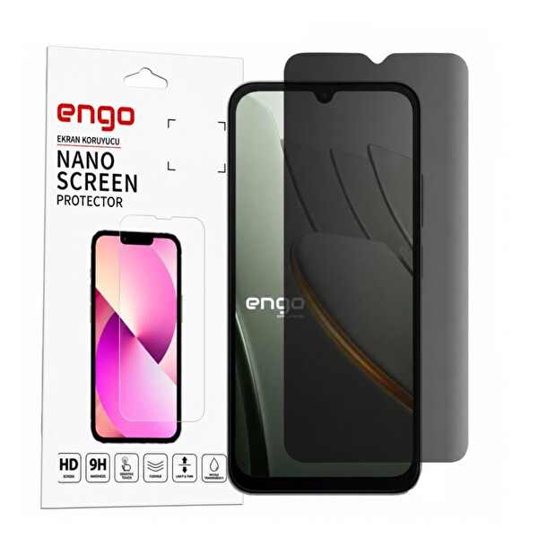 Engo Poco C81 Pro 9H Nano Şeffaf 6.9 Hayalet Ekran Koruyucu