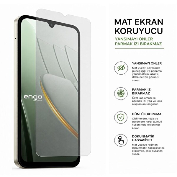 Engo Poco C81 Pro 9H Nano Şeffaf 6.9