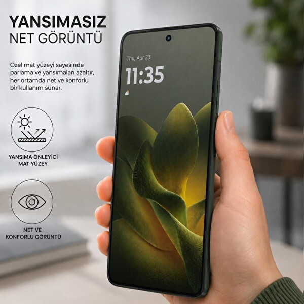 Engo Motorola Edge 70 9H Nano 6.67 Mat Ekran Koruyucu 6