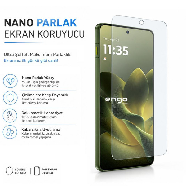 Engo Motorola Edge 70 9H Nano Parlak 6.67