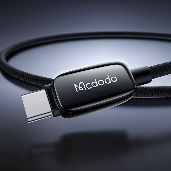 Mcdodo CA-0100 100W Type-C Type-C 1.2 M Siyah Şarj Kablosu